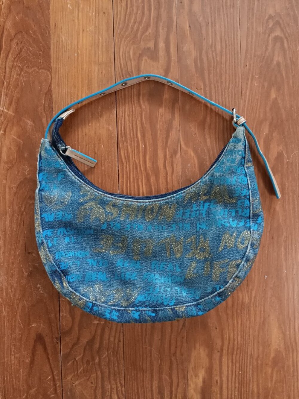 Vintage Y2K 00s Hobo shoulder Bag 90s streetwear glam party